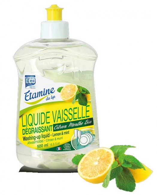 Etamine Du Lys Средство для мытья посуды Лимон - Мята, 1 л Etamine Du Lys Средство для мытья посуды Лимон - Мята, 1 л