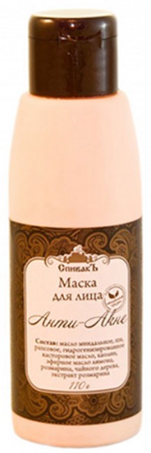 СпивакЪ Маска питательная глиняная Анти-Акне, 110 г