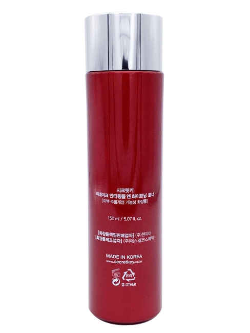 Secret Key Антивозрастной отбеливающий тоник со Змеиным ядом Syn-Ake Anti Wrinkle & Whitening Toner, 150 мл