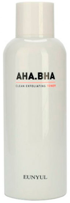 EUNYUL AHA.BHA Clean Exfoliating Toner Отшелушивающий тонер с AHA и BHA кислотами для чистой кожи, 180 мл EUNYUL AHA.BHA Clean Exfoliating Toner Отшелушивающий тонер с AHA и BHA кислотами для чистой кожи, 180 мл