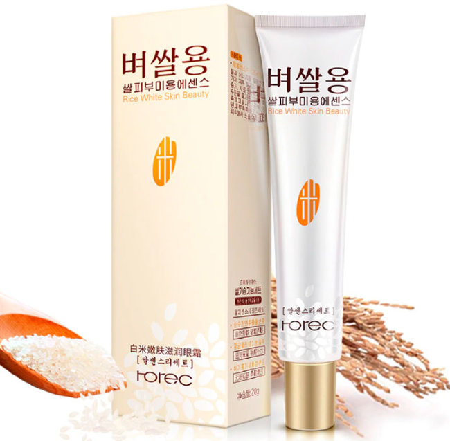 Rorec White Rice Eye Cream Крем для век с белым рисом, 20 г