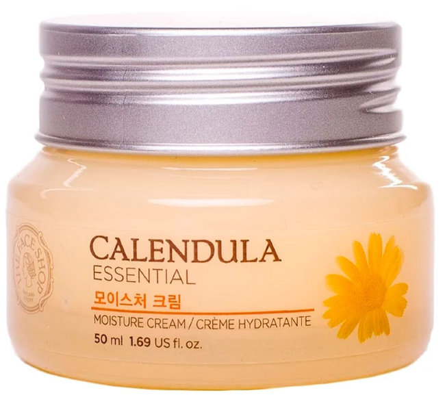 The Face Shop Calendula Essential Moisture Cream Увлажняющий крем для лица с экстрактом календулы, 50 мл The Face Shop Calendula Essential Moisture Cream Увлажняющий крем для лица с экстрактом календулы, 50 мл