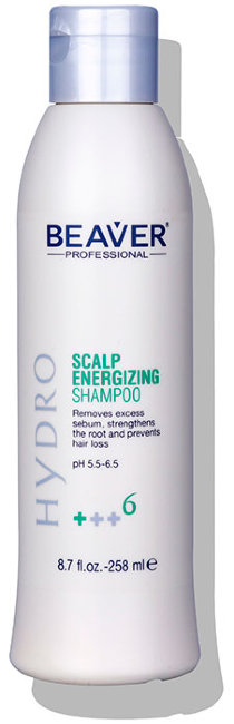 Beaver Professional Scalp Energizing Shampoo Шампунь против выпадения волос тонизирующий, 258 мл Beaver Professional Scalp Energizing Shampoo Шампунь против выпадения волос тонизирующий, 258 мл