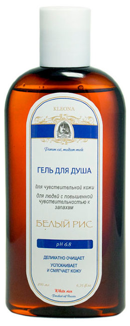Kleona Гель для душа Белый рис, 200 мл Kleona Гель для душа Белый рис, 200 мл