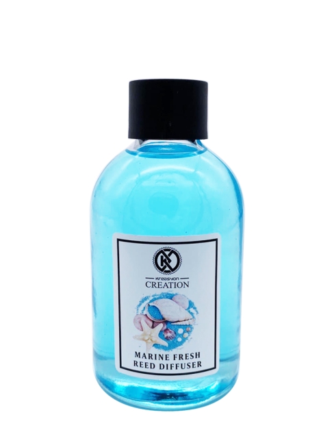 Kreasyon Аромадиффузор с палочками Морская Свежесть Reed Diffuser Marine Fresh, 115 мл Kreasyon Аромадиффузор с палочками Морская Свежесть Reed Diffuser Marine Fresh, 115 мл