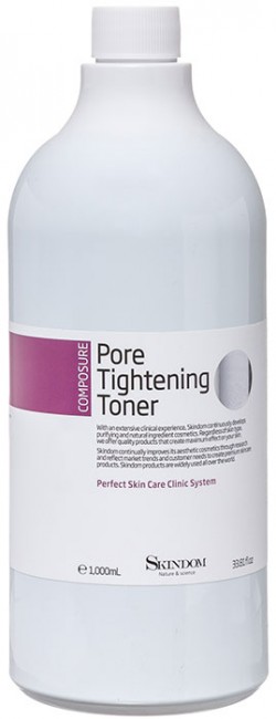 Skindom Тоник для лица, сужающий поры Pore Tightening Toner, 1000 мл Skindom Тоник для лица, сужающий поры Pore Tightening Toner, 1000 мл
