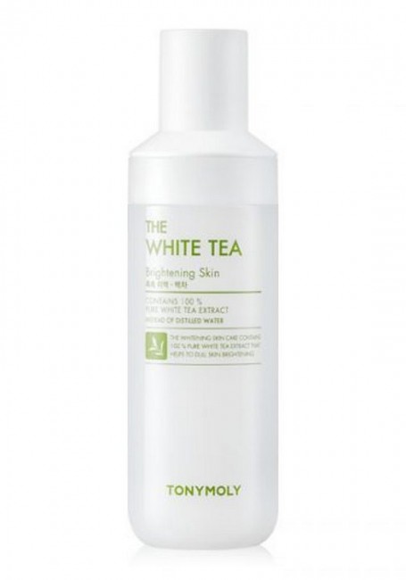 TONY MOLY The White Tea Brightening Skin Тонер для яркости тона кожи с экстрактом белого чая, 150 мл