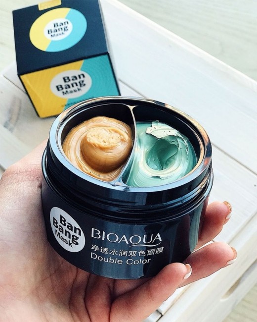 Bioaqua Bang Bang Mask Double Color Маска для лица грязевая двухцветная, 50 г + 50 г Bioaqua Bang Bang Mask Double Color Маска для лица грязевая двухцветная, 50 г + 50 г