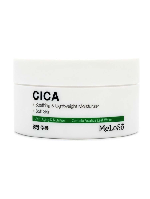 Meloso Крем для лица успокаивающий с центеллой Cica Soothing Cream, 100 мл Meloso Крем для лица успокаивающий с центеллой Cica Soothing Cream, 100 мл