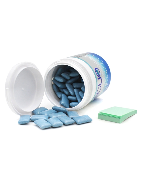 LOTTE Жевательная резинка без сахара голубая мята ACUO Clear Blue Mint Bottle, 140 г LOTTE Жевательная резинка без сахара голубая мята ACUO Clear Blue Mint Bottle, 140 г