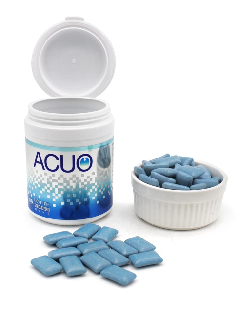 LOTTE Жевательная резинка без сахара голубая мята ACUO Clear Blue Mint Bottle, 140 г LOTTE Жевательная резинка без сахара голубая мята ACUO Clear Blue Mint Bottle, 140 г