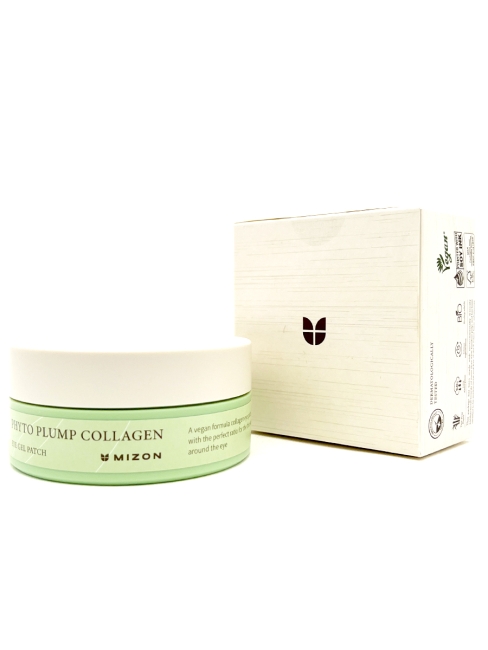 Mizon Патчи под глаза веган формула с фитоколлагеном Phyto Plum Collagen Eye Gel Patch Vegan Formula, 60 шт Mizon Патчи под глаза веган формула с фитоколлагеном Phyto Plum Collagen Eye Gel Patch Vegan Formula, 60 шт