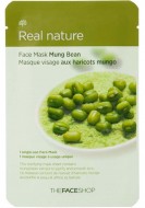 THE FACE SHOP Real Nature Mung Bean Face Mask Тканевая маска c экстрактом бобов маш, 20 г