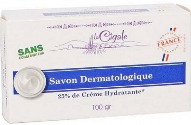 La Cigale Мыло твердое дерматологическое, 100 г La Cigale Мыло твердое дерматологическое, 100 г