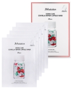 JMsolution Маска для лица с центеллой Derma Care Centella Repair Capsule Mask Clear, 5 шт*30 мл