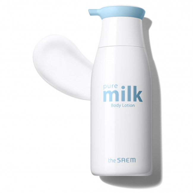 The Saem Лосьон для тела молочный Pure Milk Body Lotion, 300 мл
