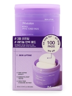 JMsolution Лифтинг тонер-пэды для лица с ретинолом и аденозином Retinol Lifting Toner Pads, 100 шт