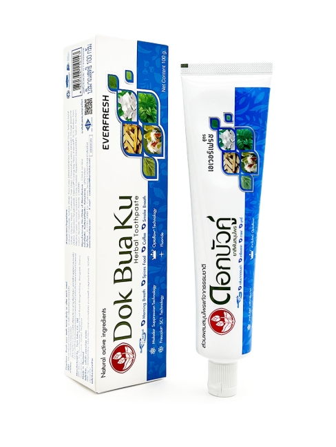 Twin Lotus Зубная паста растительная "Свежесть всегда" Dok Bua Ku Herbal Toothpaste Everfresh, 100 г