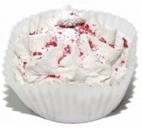 ChocoLatte Пена твердая Ягодная для ванн с маслами грейпфрута, мандарина и ванили, 80 г