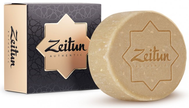 Zeitun Алеппское мыло премиум "Серное" для проблемной кожи, 125 г