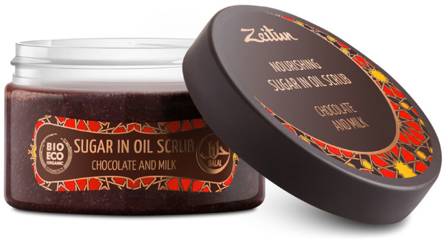 Zeitun Скраб №7 "Шоколад и молоко" Питательный, 250 мл