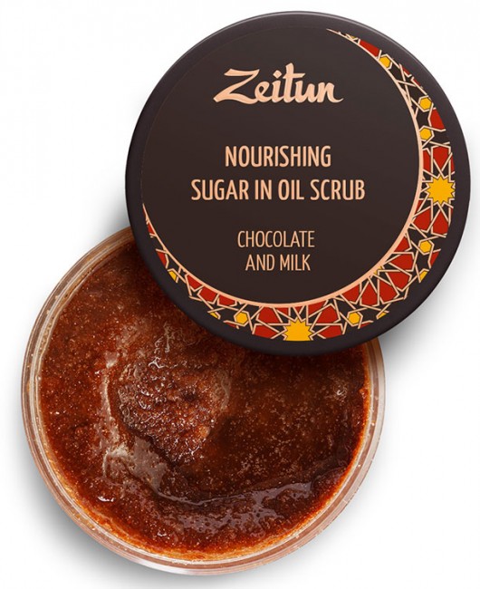 Zeitun Скраб №7 "Шоколад и молоко" Питательный, 250 мл