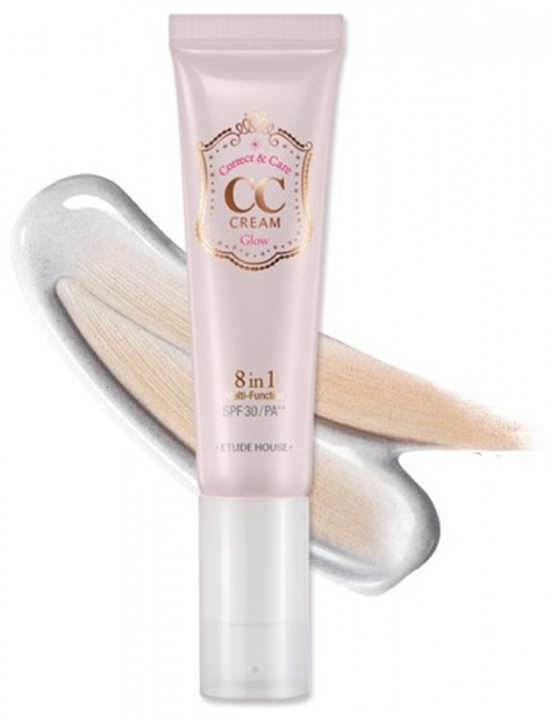 ETUDE HOUSE CC Cream Correct&Care Glow Корректирующий СС-крем для сияния кожи, 35 г