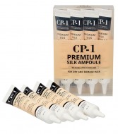 Esthetic House CP-1 Premium Silk Ampoule Несмываемая сыворотка для волос с протеинами шелка, 4*20 мл
