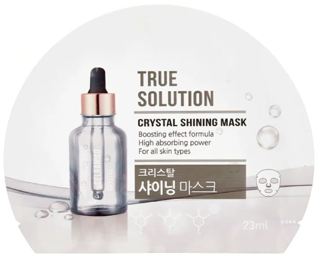 Celranico True Solution Crystal Shining Mask Тканевая маска для сияния кожи, 23 мл Celranico True Solution Crystal Shining Mask Тканевая маска для сияния кожи, 23 мл