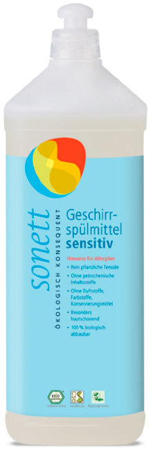 Sonett Sensitive Средство для мытья посуды, 1 л Sonett Sensitive Средство для мытья посуды, 1 л