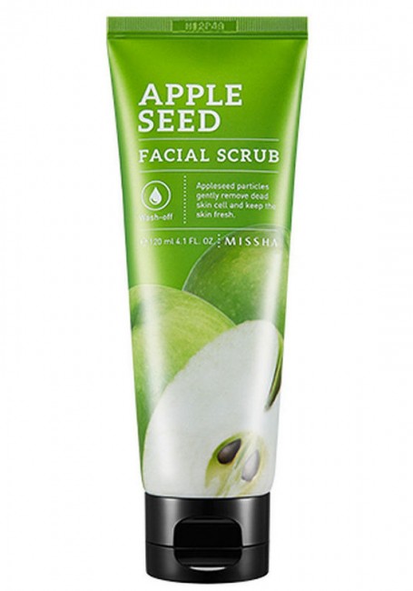 MISSHA Apple Seed Facial Scrub Маска-скраб для лица, 120 мл MISSHA Apple Seed Facial Scrub Маска-скраб для лица, 120 мл