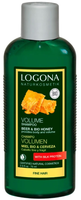 Logona Beer Bio Honey Шампунь для объема волос, 75 мл Logona Beer Bio Honey Шампунь для объема волос, 75 мл