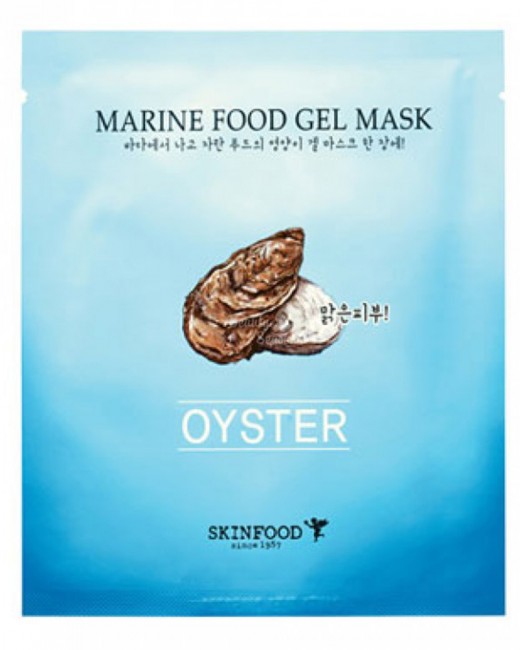 SKINFOOD Marine Food Gel Mask Oyster Гидрогелевая маска с экстрактом устрицы, 25 г SKINFOOD Marine Food Gel Mask Oyster Гидрогелевая маска с экстрактом устрицы, 25 г