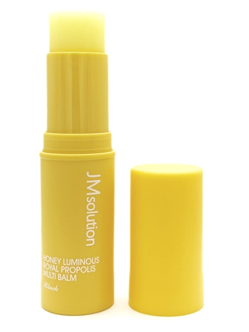 JMsolution Мультифункциональный стик для лица с прополисом Balm Honey Luminous Royal Propolis Multi Black, 9,8 г