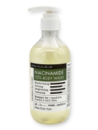 Derma Factory Успокаивающий гель для душа с Ниацинамидом Niacinamide 10% Body Wash, 300 мл