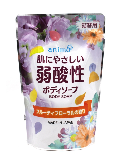 Rocket Soap Жидкое мыло для тела слабокислотное фруктово-цветочный аромат Animo Acidic Body Soap Fruity Floral, 340 мл Rocket Soap Жидкое мыло для тела слабокислотное фруктово-цветочный аромат Animo Acidic Body Soap Fruity Floral, 340 мл