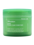 JMsolution Тонер-пэды для проблемной кожи с маслом чайного дерева и каламином Tea Tree Trouble Clear Toner Pads, 100 шт