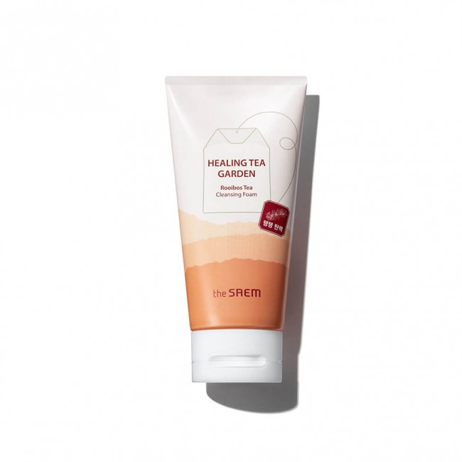 The Saem Пенка для умывания Healing Tea Garden Rooibos Tea Cleansing Foam, 150 мл