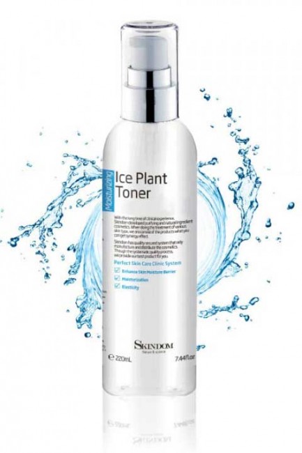 Skindom Увлажняющий тоник для лица с экстрактом Ледяника Ice Plant Toner Moisturizing, 220 мл