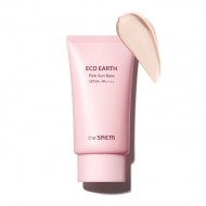 The Saem Крем-база с каламиновой пудрой Eco Earth Pink Sun Base, 50 г The Saem Крем-база с каламиновой пудрой Eco Earth Pink Sun Base, 50 г
