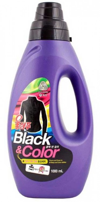 KeraSys Wool Shampoo Black&Color Жидкое средство для стирки черного и цветного белья, 1 л KeraSys Wool Shampoo Black&Color Жидкое средство для стирки черного и цветного белья, 1 л