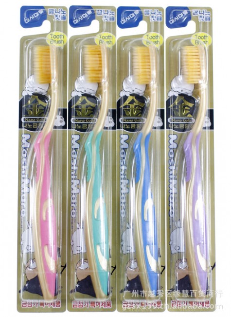 EQ MaxOn MashiMaro Зубная щетка со сверхтонкими щетинками двойной высоты с ионами золота Nano Gold Toothbrush (pink) EQ MaxOn MashiMaro Зубная щетка со сверхтонкими щетинками двойной высоты с ионами золота Nano Gold Toothbrush (pink)