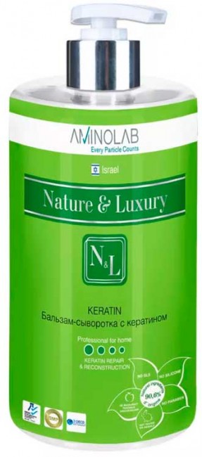 Nature and Luxury Keratin Бальзам-сыворотка с Кератином, 730 мл