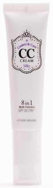 ETUDE HOUSE CC Cream Correct&Care Silky Корректирующий СС-крем для шелковистости кожи, 35 г