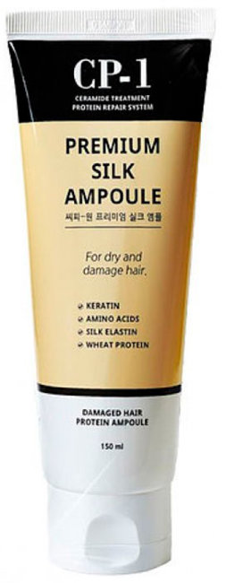 Esthetic House CP-1 Premium Silk Ampoule Несмываемая сыворотка для волос с протеинами шелка, 150 мл