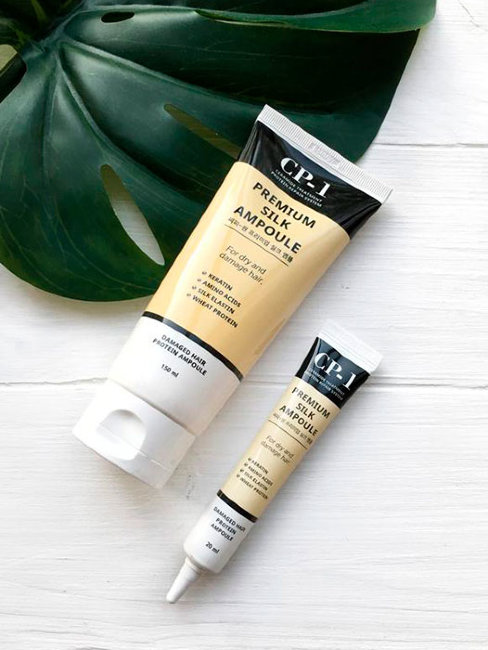 Esthetic House CP-1 Premium Silk Ampoule Несмываемая сыворотка для волос с протеинами шелка, 150 мл