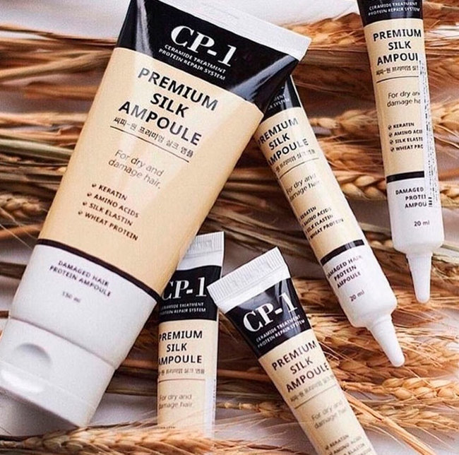 Esthetic House CP-1 Premium Silk Ampoule Несмываемая сыворотка для волос с протеинами шелка, 150 мл