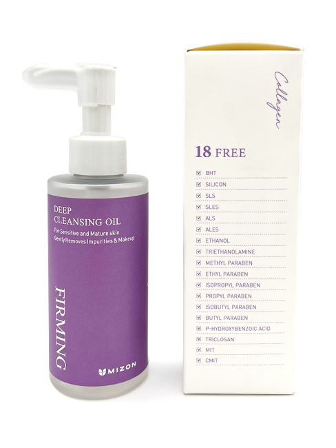 Mizon Гидрофильное масло с коллагеном Firming Deep Cleansing Oil, 150 мл Mizon Гидрофильное масло с коллагеном Firming Deep Cleansing Oil, 150 мл