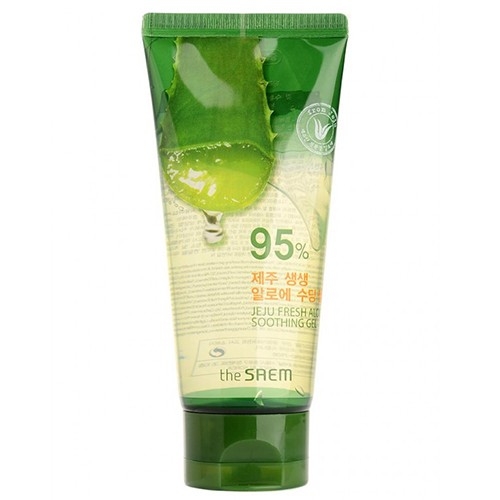 The SAEM Гель с алоэ универсальный увлажняющий Jeju Fresh Aloe Soothing Gel 95%, 250 мл