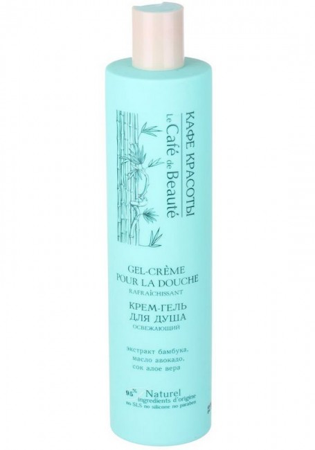 Кафе Красоты Гель-крем для душа Освежающий, 400 мл Кафе Красоты Гель-крем для душа Освежающий, 400 мл